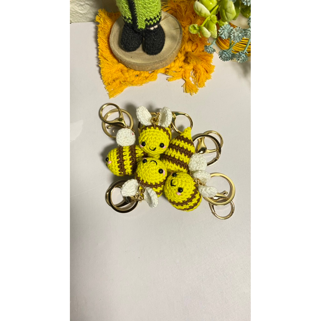 Amigurumi bee / amigurumi lebah/ boneka lebah/ lebah rajut
