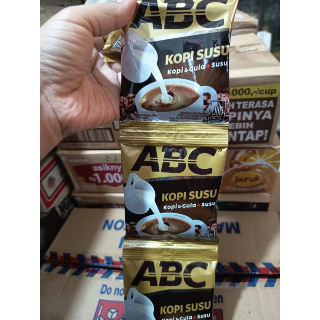 

ABC Kopi Susu 27gr 1renceng isi 10sachet