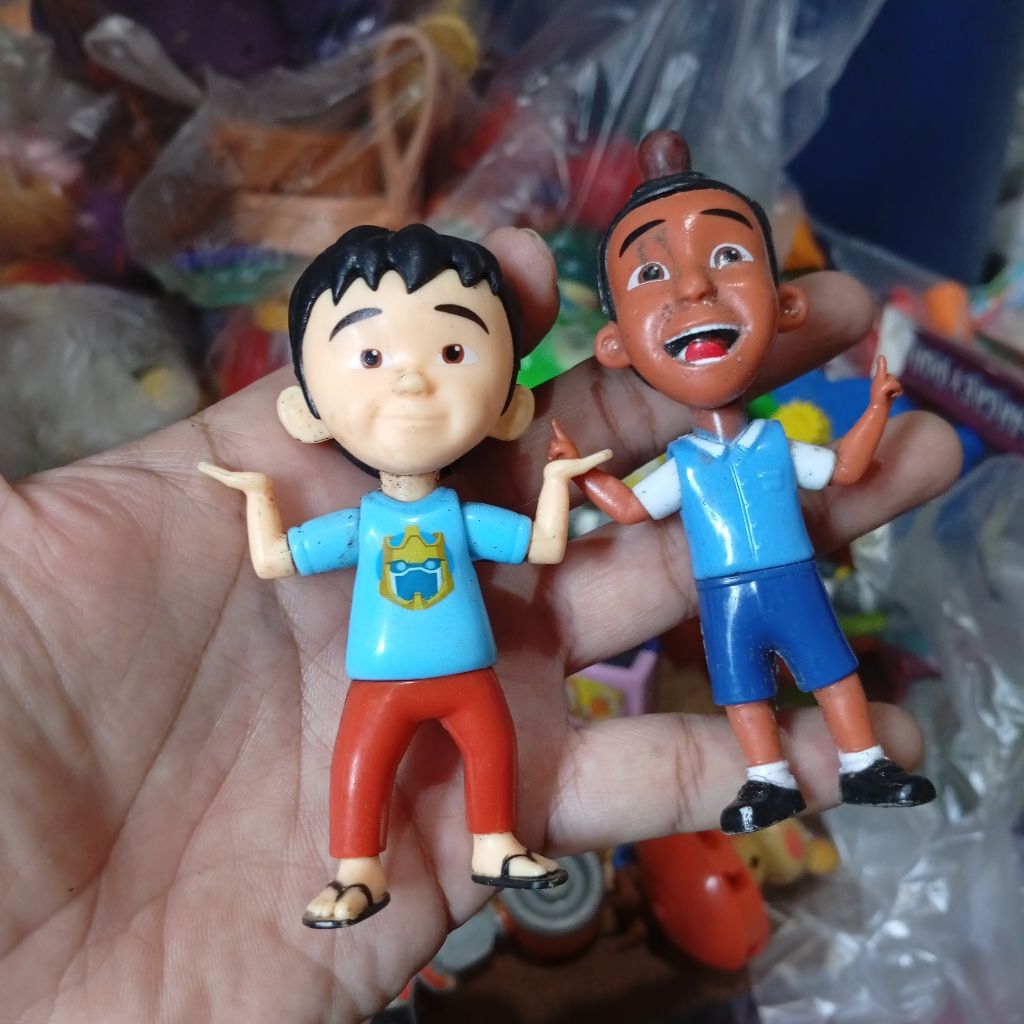 kfc toys chaki meal upin ipin fizi dan jarjit