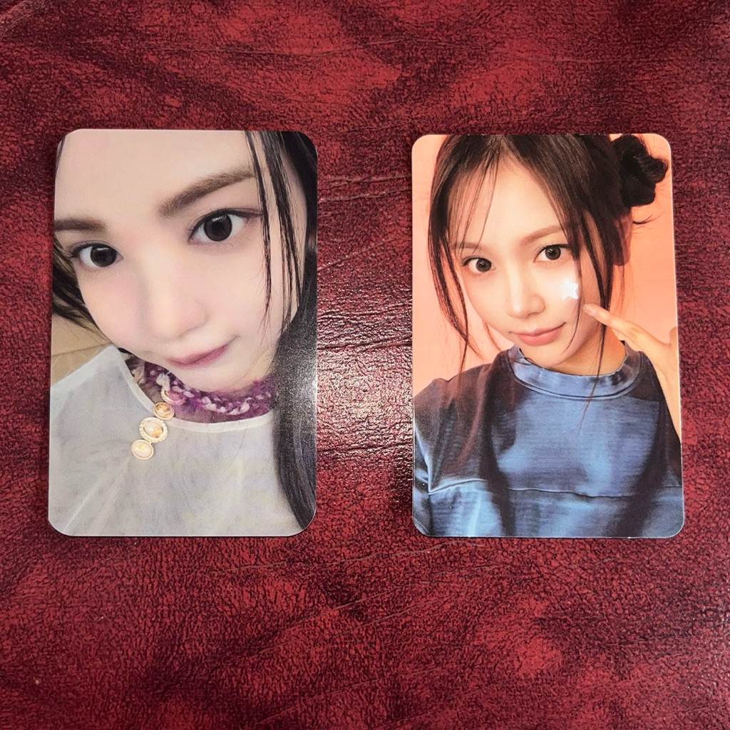 Ready photocard official hearts2hearts carmen zoom h2h carmen pb selca