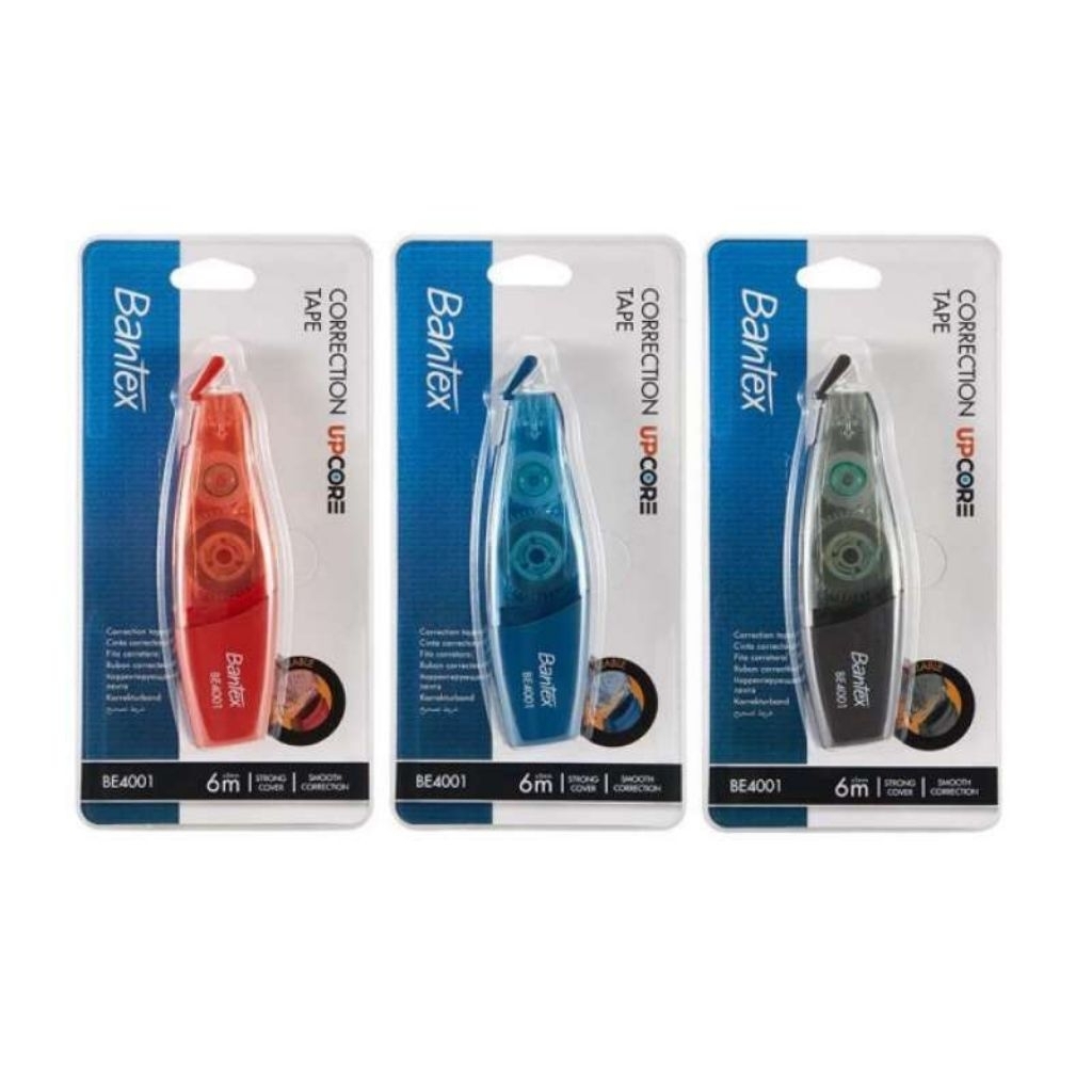 

[PCS] CORRECTION TAPE BE4001 BANTEX / PITA KOREKSI BE 4001 5MM X 6M BATEX