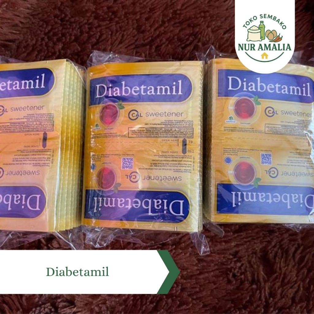 

Diabetamil Gula Jagung Sachet