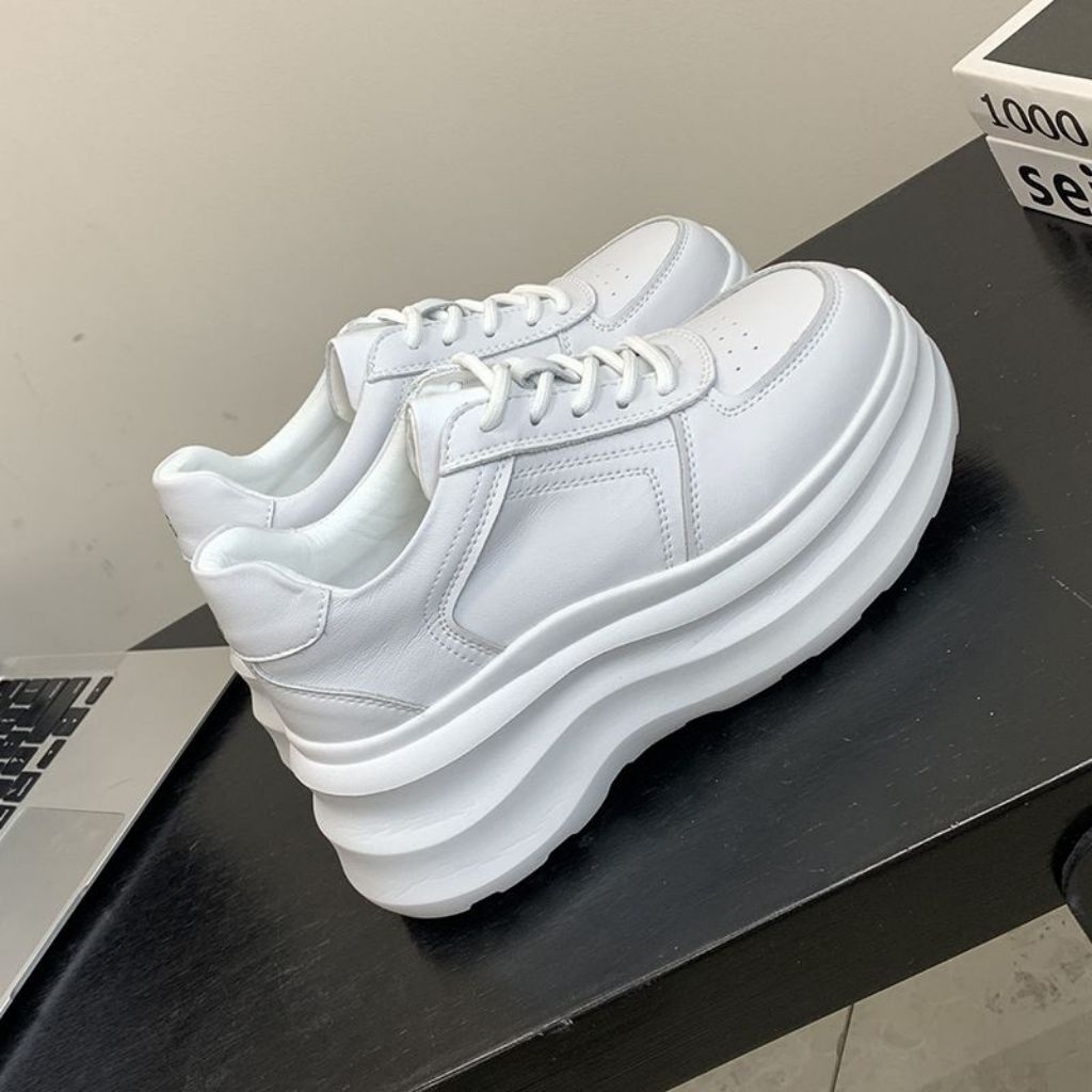 SEPATU SNEAKER PUTIH | SEPATU WANITA PUTIH | SEPATU IMPORT PUTIH | SEPATU KNIT RAJUT | SEPATU KULIT 