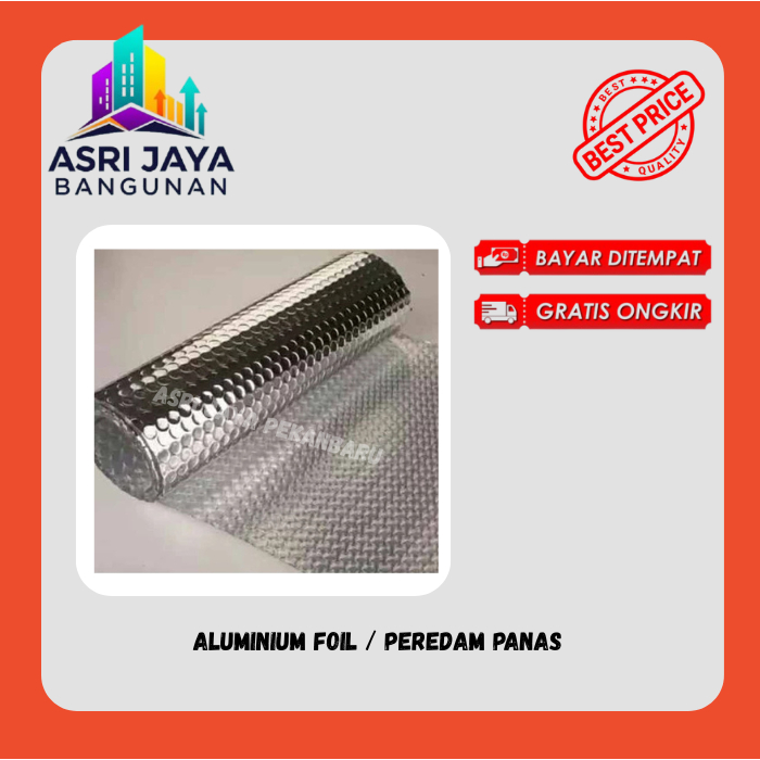 Bubble Aluminium Foil / Peredam Panas / Aluminium Foil Peredam Panas (Harga Per ROLL)