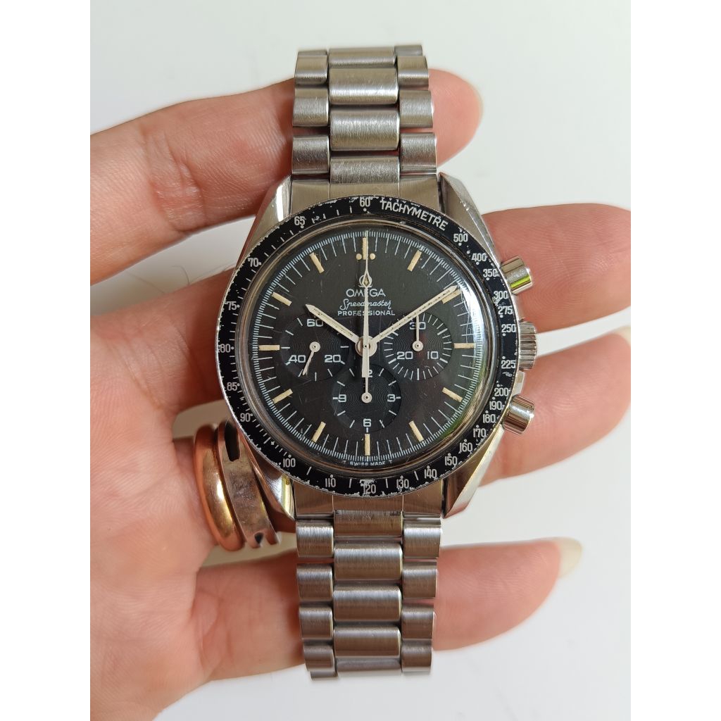 omega speedmaster moonwatch original calibre 861 manual winding vintage bekas bagus normal semua sia