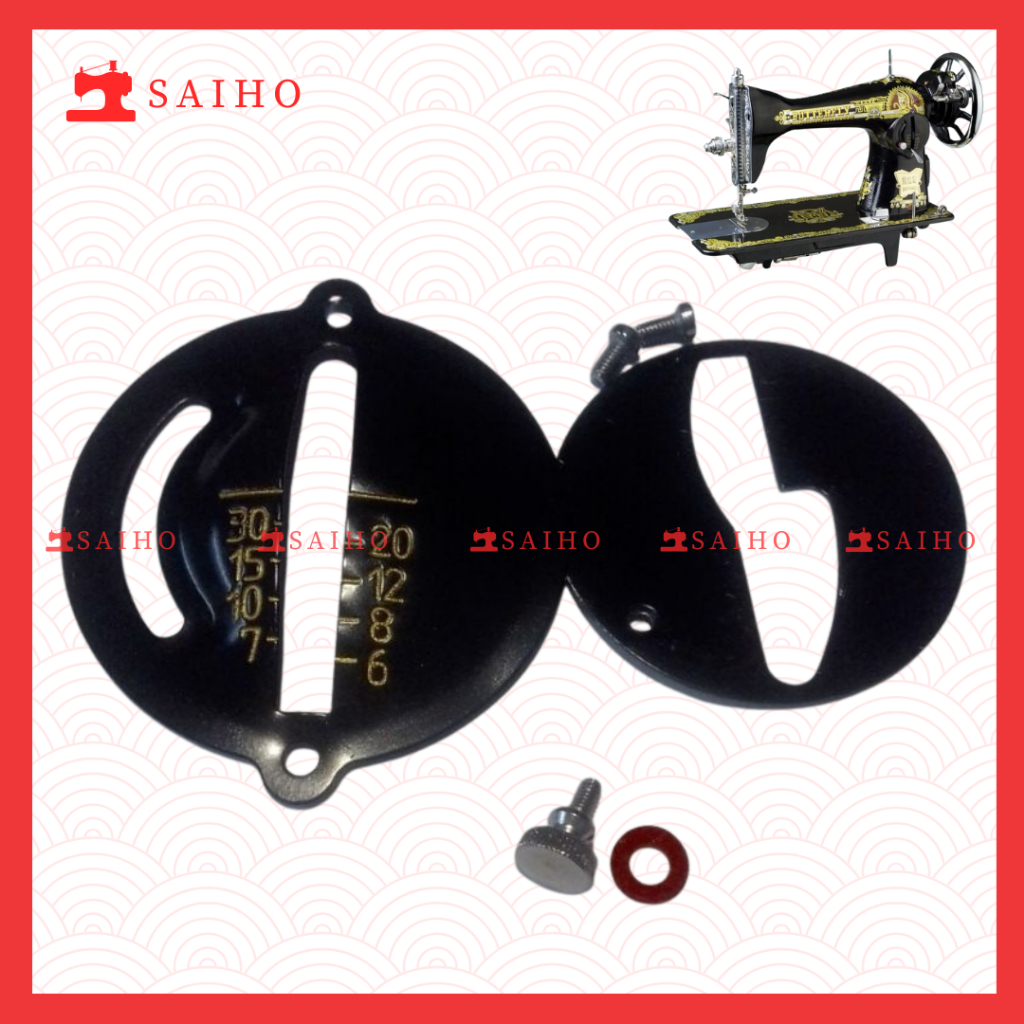 Tutup Hitam Komplit Sparepart Mesin Jahit Tradisional (P/N 54 , 55 , 57)