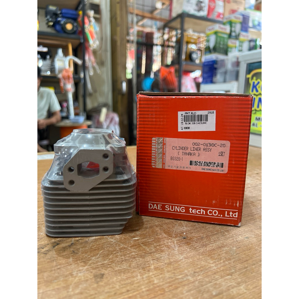 Cylinder Block 328 Daesung Komplit Mesin Babat/Mesin Potong Rumput