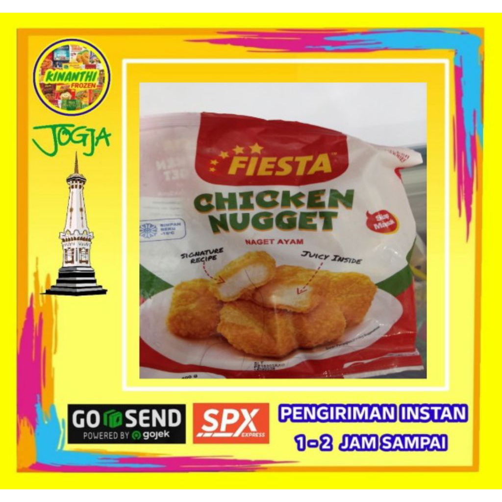 

Fiesta Nugget 400 gr, Jogja Frozen