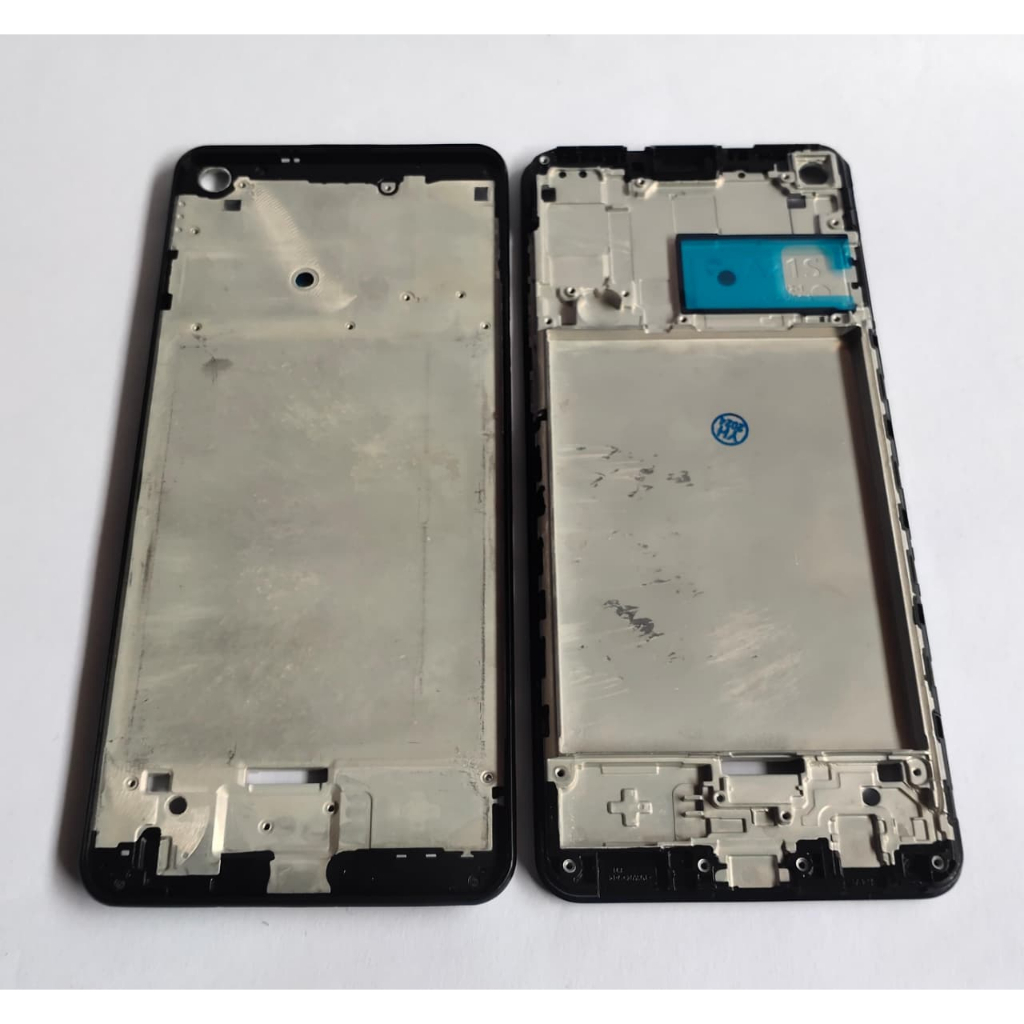 FRAME  / TULANG TENGAH / TATAKAN LCD HP SAMSUNG SM A21S BLACK