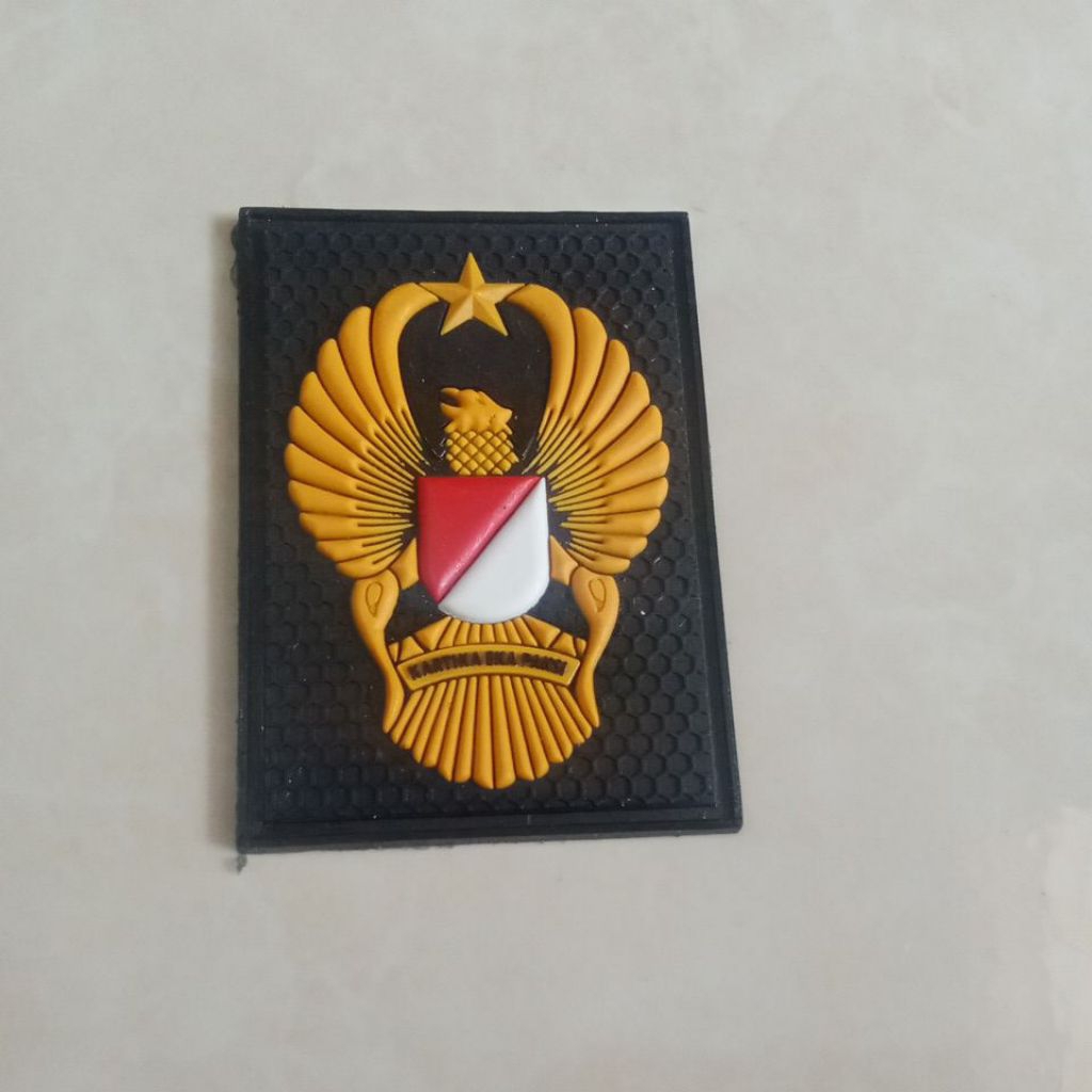 patch rubber logo tni ad