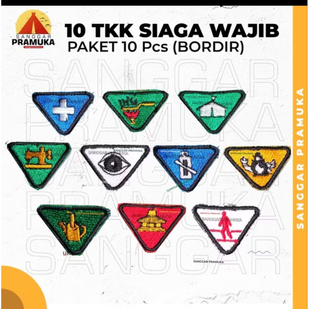 BET TKK WAJIB SIAGA- PAKET 10 BET TKK WAJIB SIAGA PRAMUKA