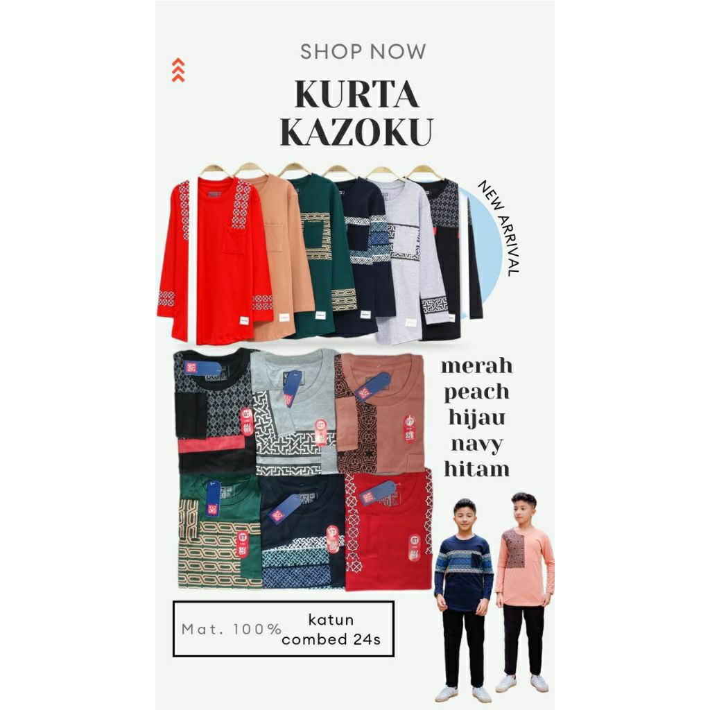 Kurta Kazoku Longslevee | Kaos | Koko