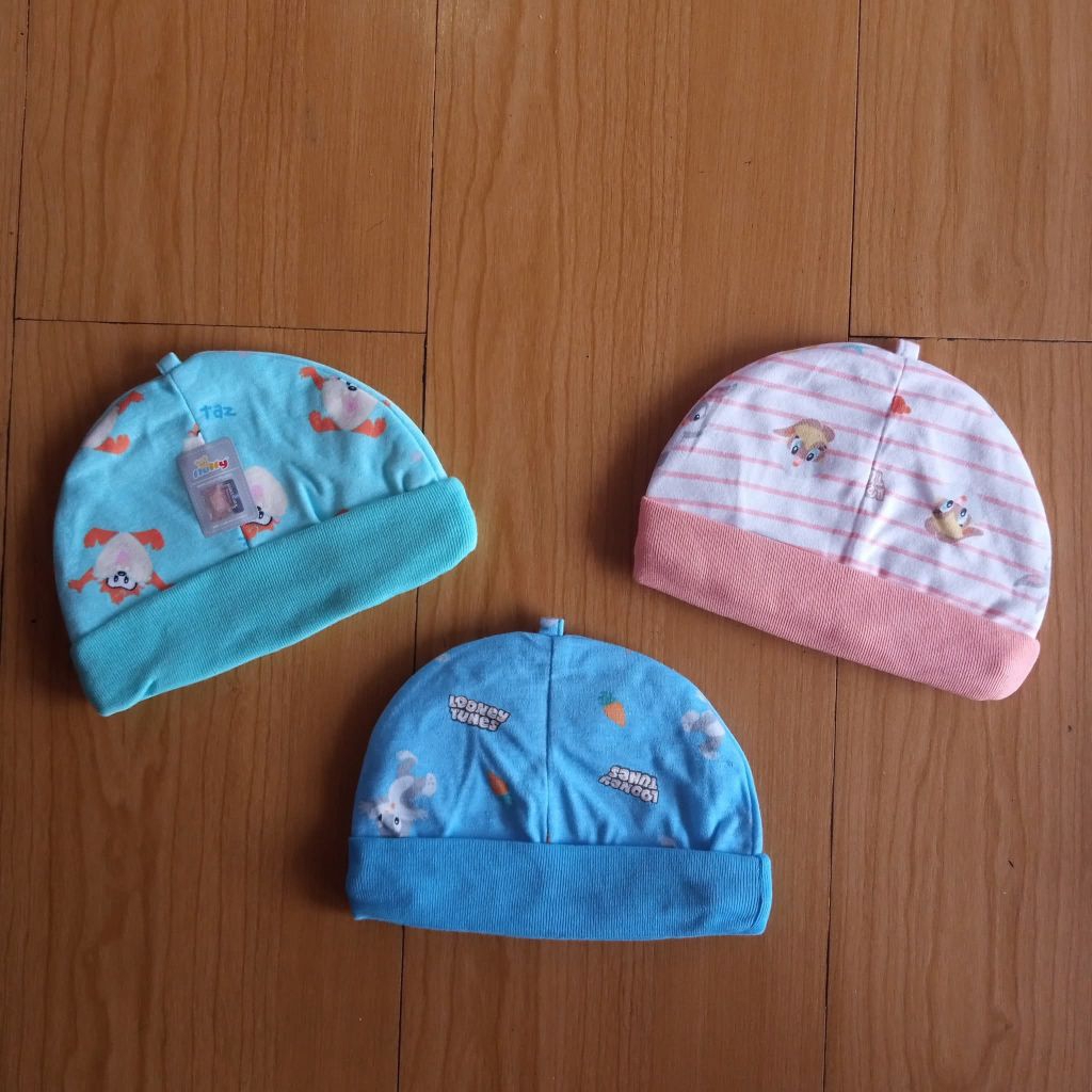 Fluffy Topi Bulat Bayi Looney Tunes Series