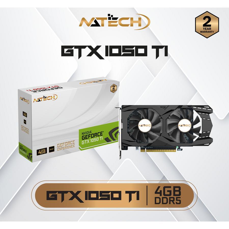 VGA CARD / VGA NVIDIA GTX 1050/ VGA GTX 1050/ VGA NATECH GTX 1050 TI 4GB DDR5 128BIT