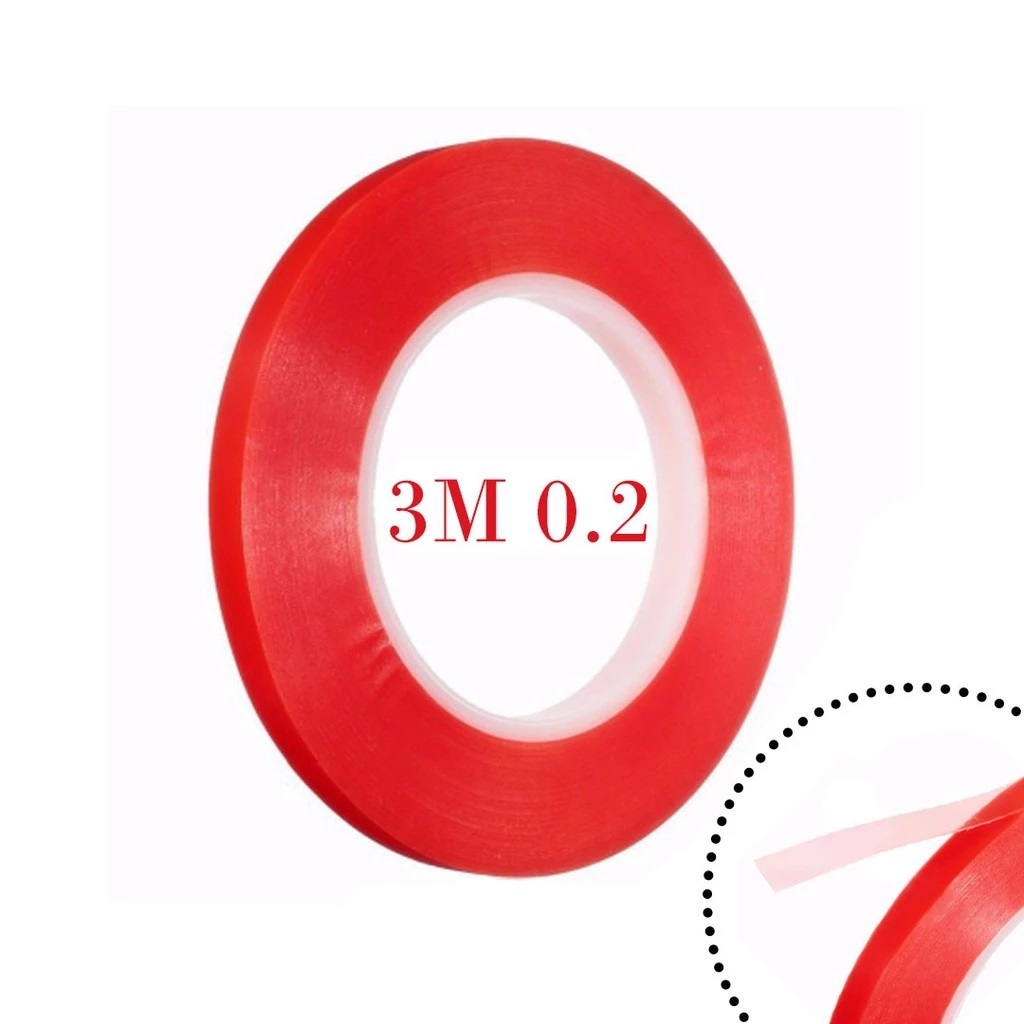 

Double Tape 3M Merah 0.2mm – Super Tipis & Kuat