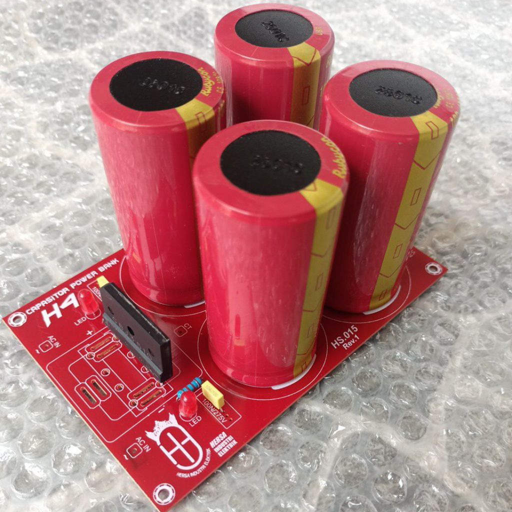 PSU 4 elco siap pakai + elco rubycon 100V/10000UF