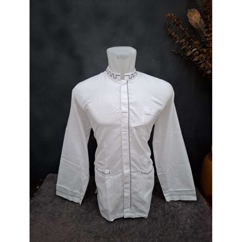 TIRA - KOKO TAMER KHUSUS PUTIH LENGAN PANJANG