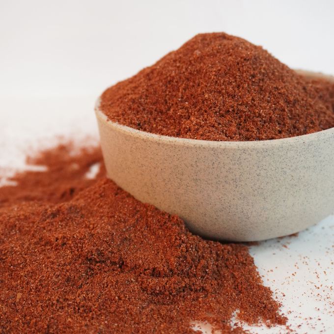 

Sumac Bubuk Asli – Rempah Asam Alami Khas Timur Tengah