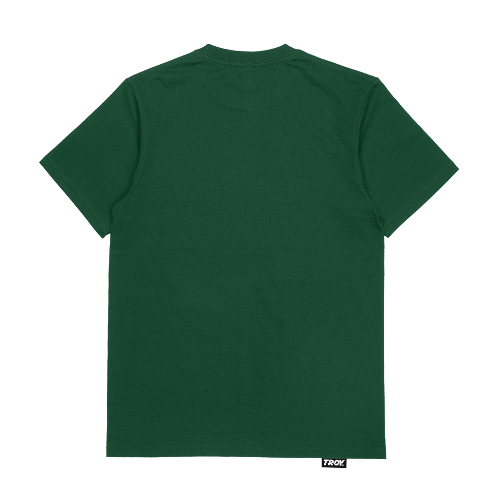 Troy Company Tshirt Forest Green Poison - Kaos Lengan Pendek Kaos Hijau MTD 3212
