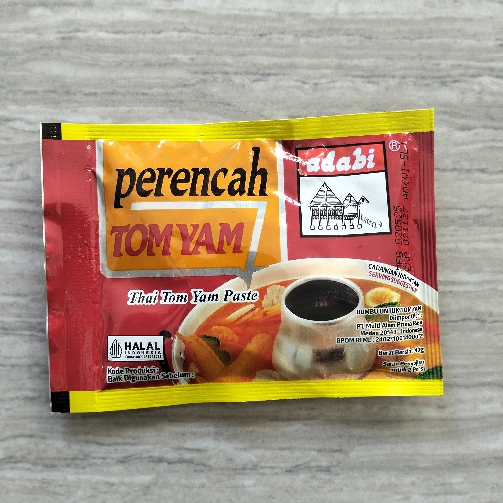 

ADABI Perencah Tomyam/Tomyum 40g Merah