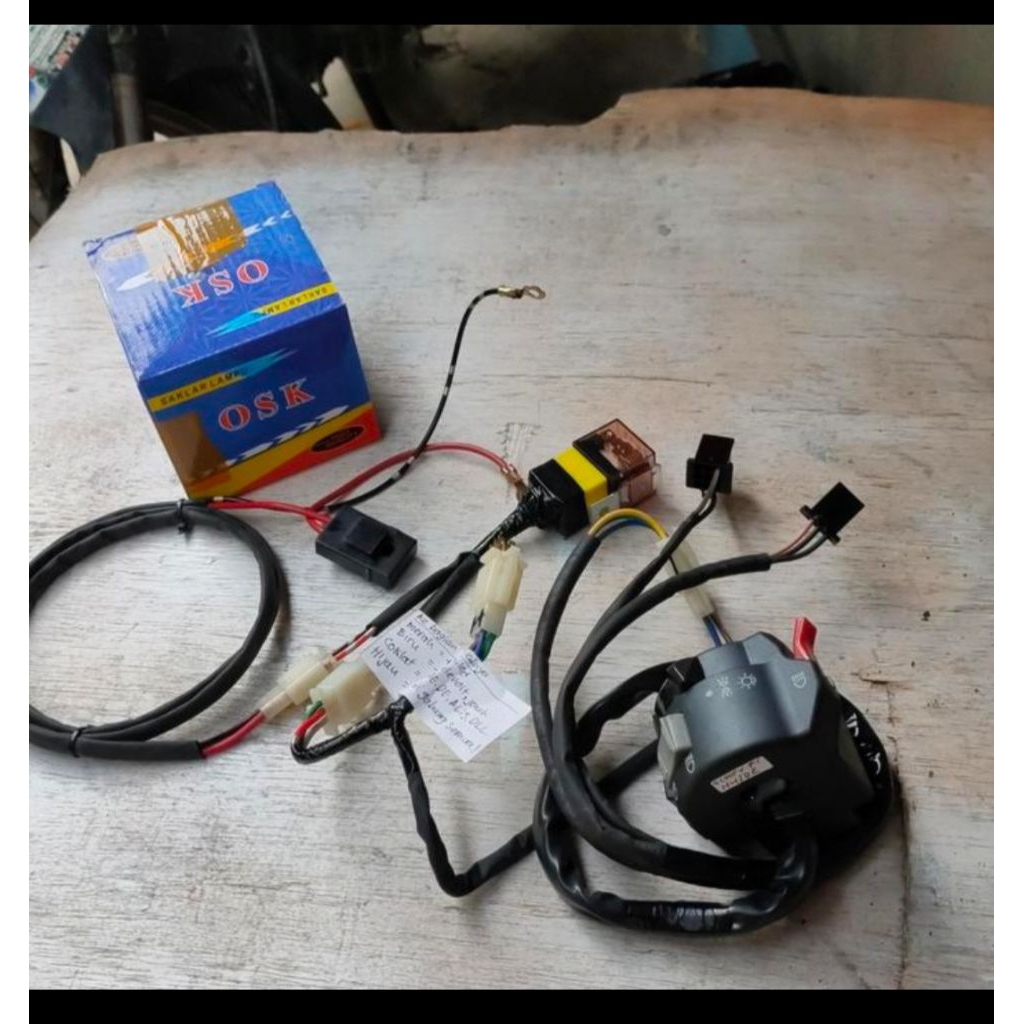 relay biled Scoopy fi H4 PNP saklar Vixion lokal Scoopy 2016-2017