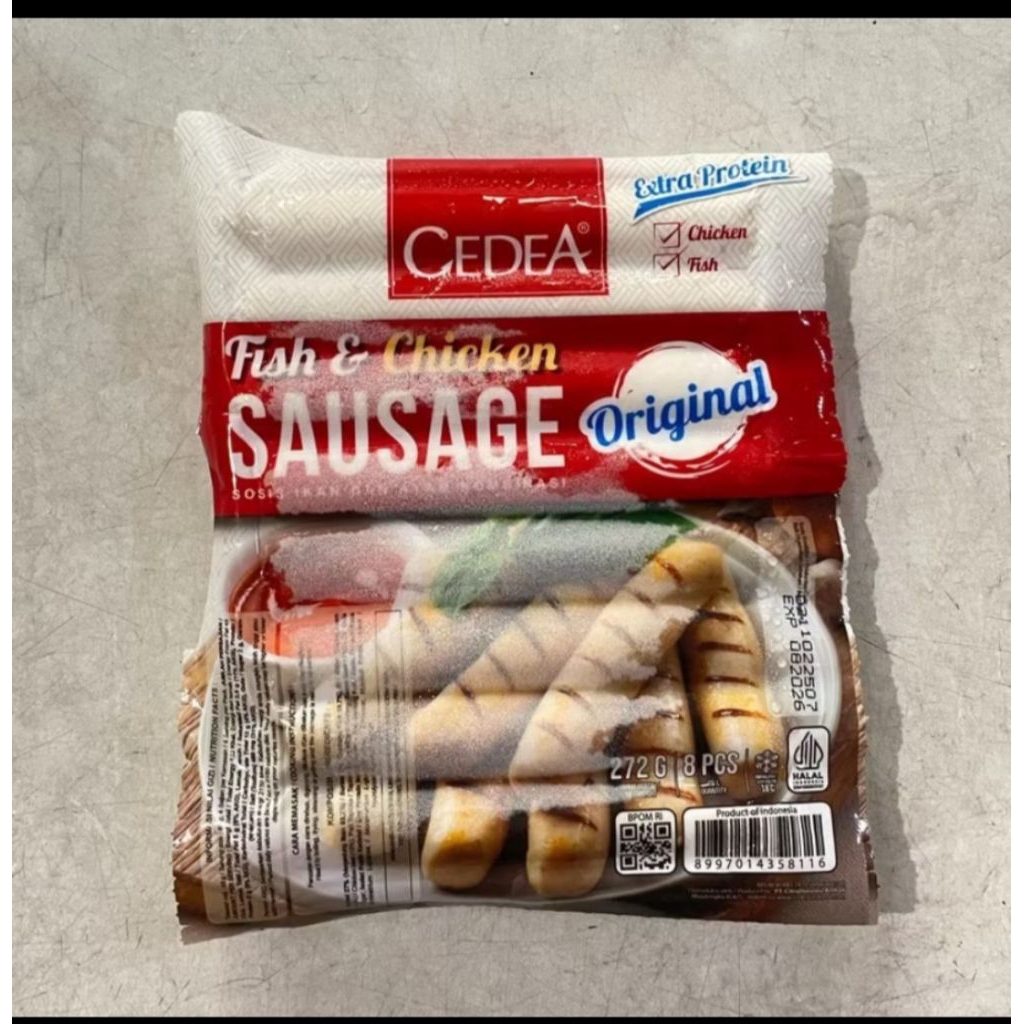

Cedea sosis ikan dan ayam isi 8