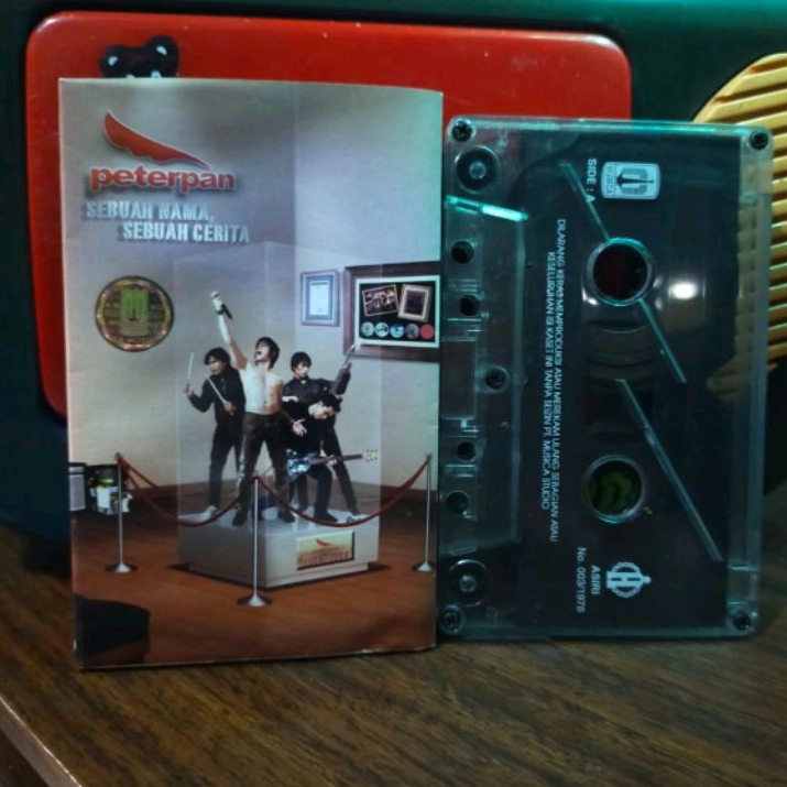 Kaset pita Peterpan sebuah nama sebuah cerita