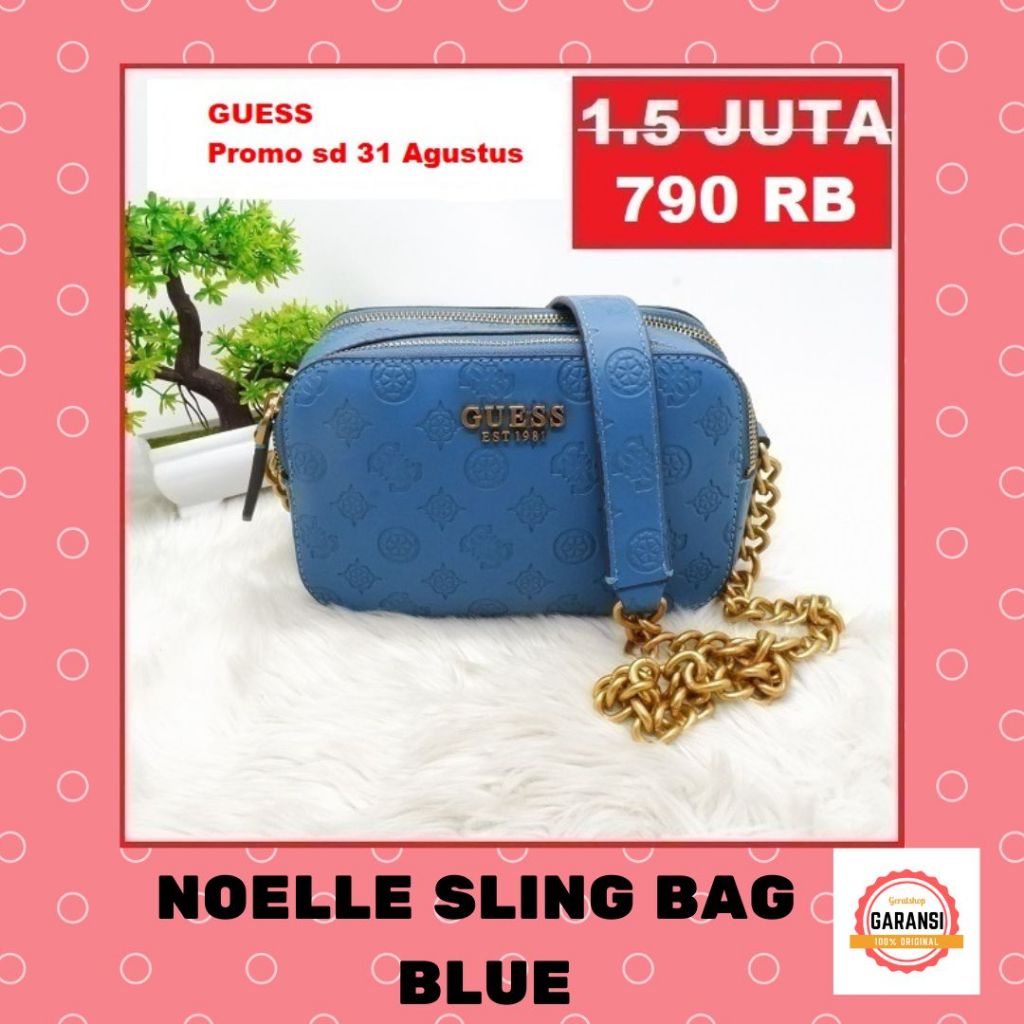 Tas selempang sling bag wanita SALE Guess seri NOELLE CAMERA 100% ORI