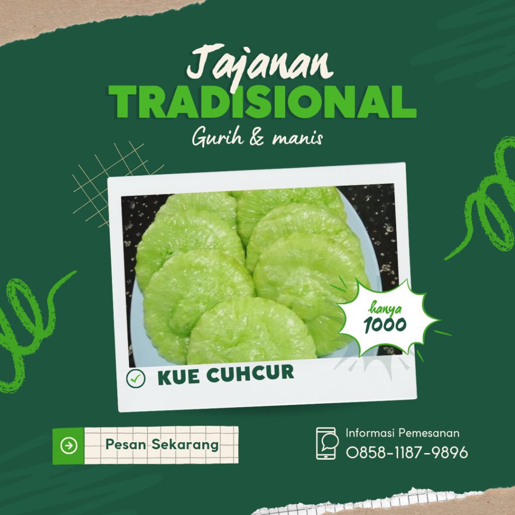 

Kue Cucur Lembut Gurih – Camilan Jadul Khas Indonesia (Isi 10/20)