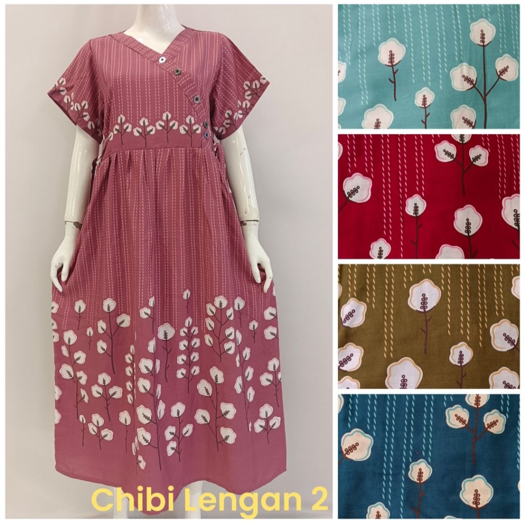 DASTER RAYON CHIBI BUNGA BUNGA