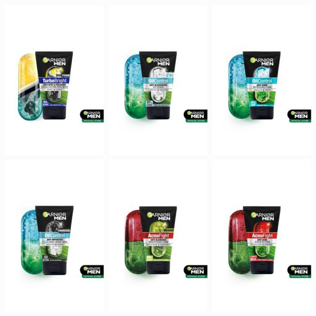 GARNIER FACE WASH 100ML