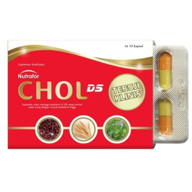 Nutrafor Chol DS: Obat Kolesterol Ampuh, Menjaga Kadar Tanpa Gangguan Fungsi Hati