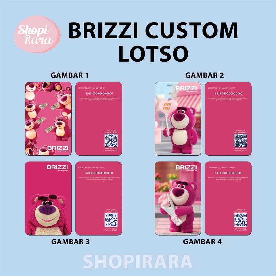 KARTU BRIZZI BRI CUSTOM LOTSO - PRINT UV -