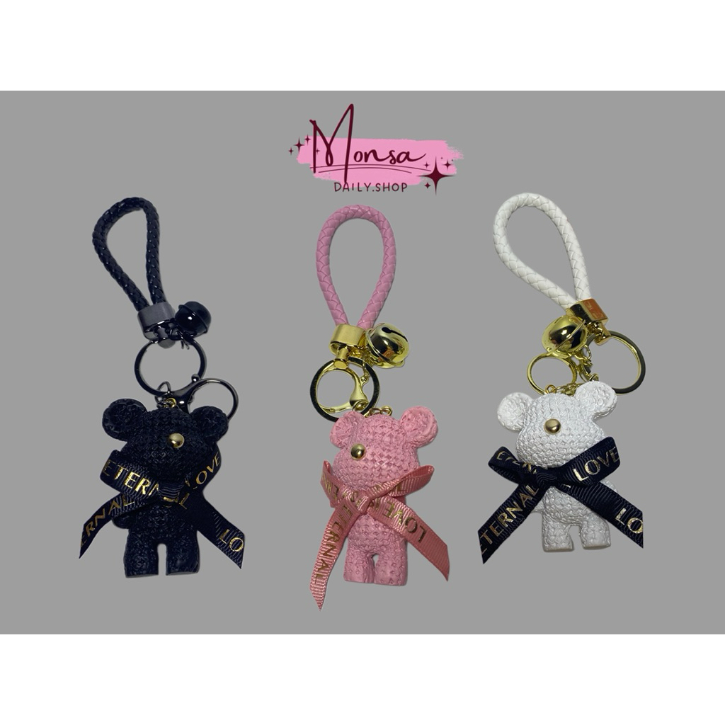 GANTUNGAN KUNCI BEAR KAWS BERUANG BONEKA Gantungan tas boneka beruang lucu