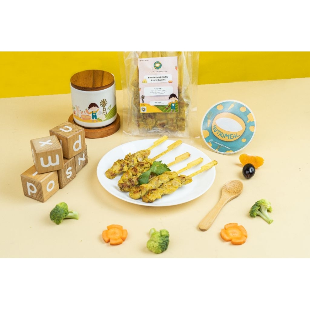 

Sate Ayam Rempah Malay 5 pcs - Nutrimeal