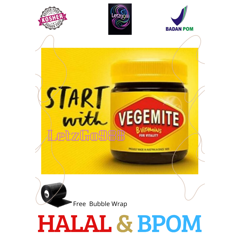 KRAFT VEGEMITE BREAKFAST SPREAD SELAI JAM IMPORT 220 GR AUSTRALIA / VEGEMITE AUSTRALIA