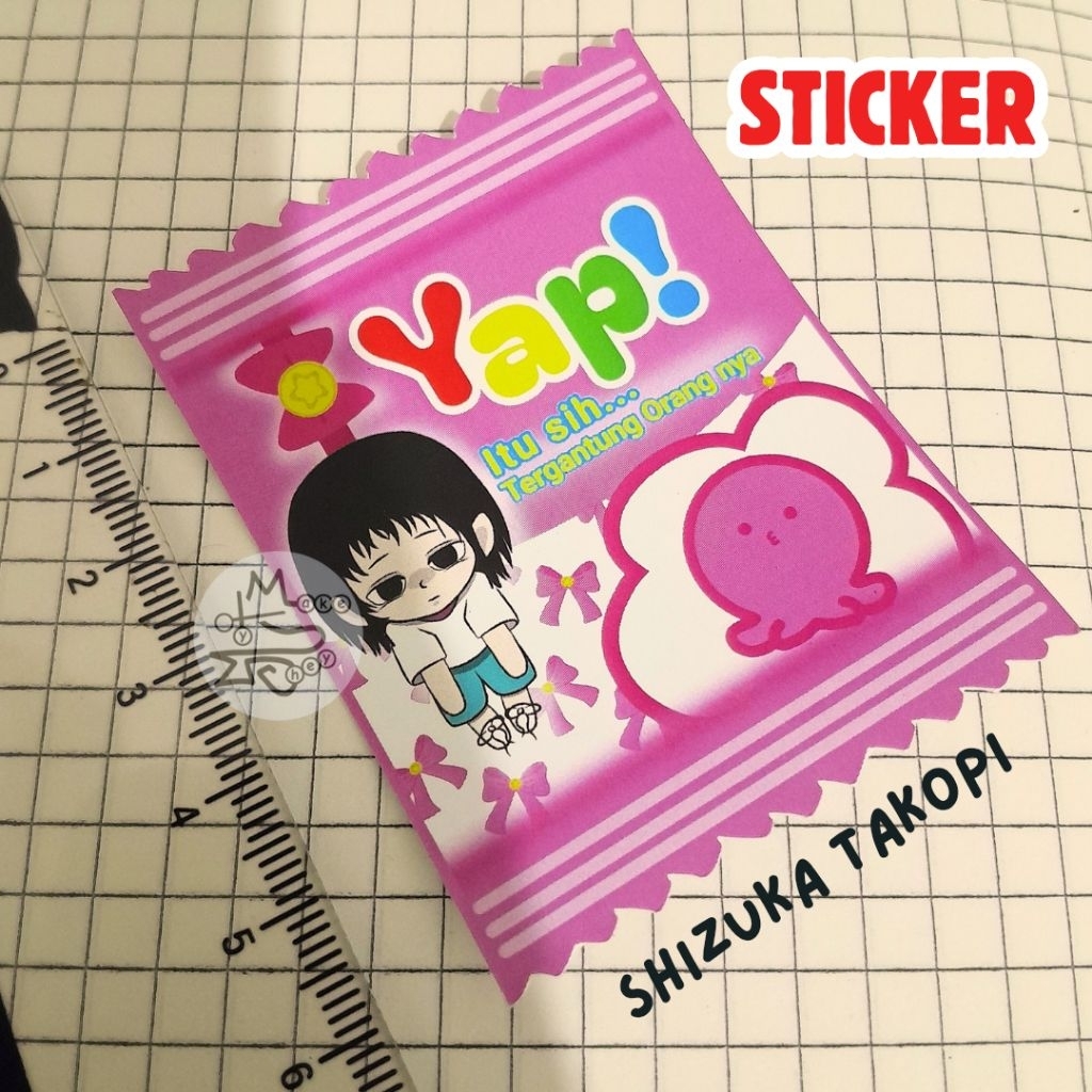 

stiker Shizuka Takopi no Genzai Takopi Original Sin/ Sticker Shizuka Takopi no Genzai Takopi Original Sin