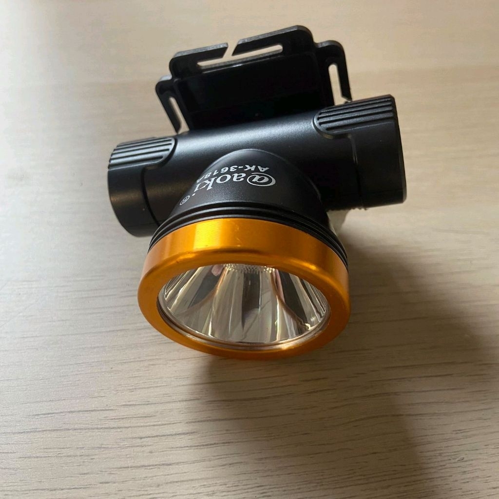 SENTER KEPALA AOKI 10 WATT AK-3618A RECHARGEABLE HEAD LAMP