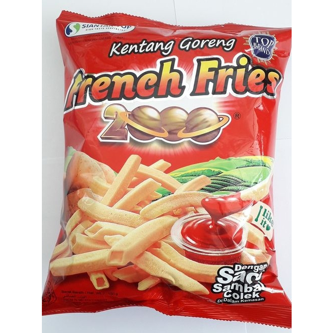 

CHIKI FRENCH FRIES KENTANG GORENG + SAMBAL PEDAS MANIS