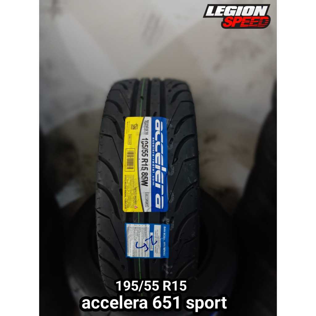 Ban Ukuran 195/55 R15 Merk Accelera 651 Sport