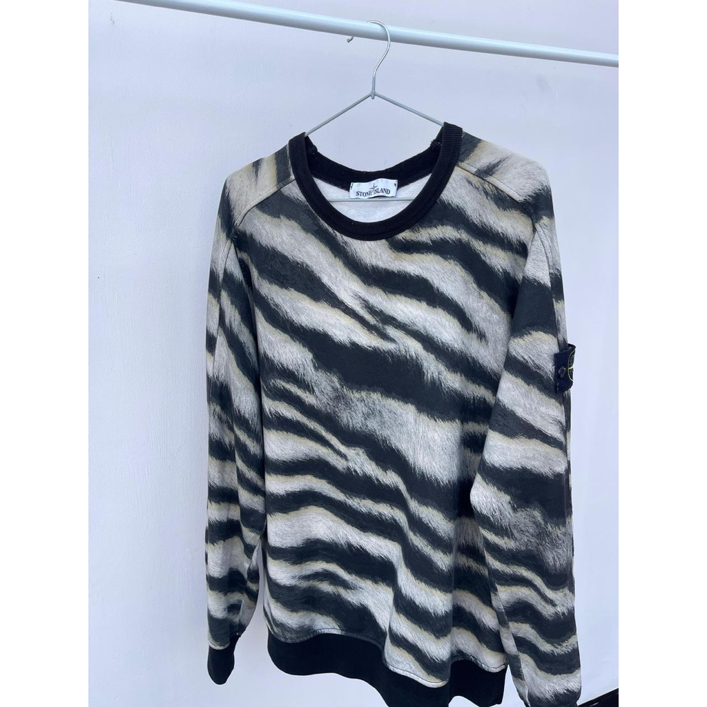 Stone Island Cammo Tiger Sweatshirt