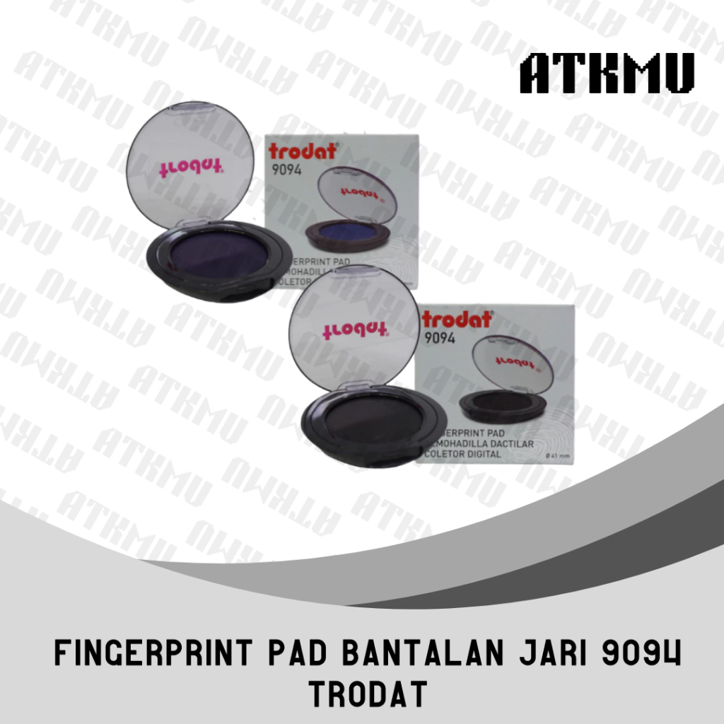 

Trodat 9094 | Fingerprint Pad Bantalan Cap Sidik Jari