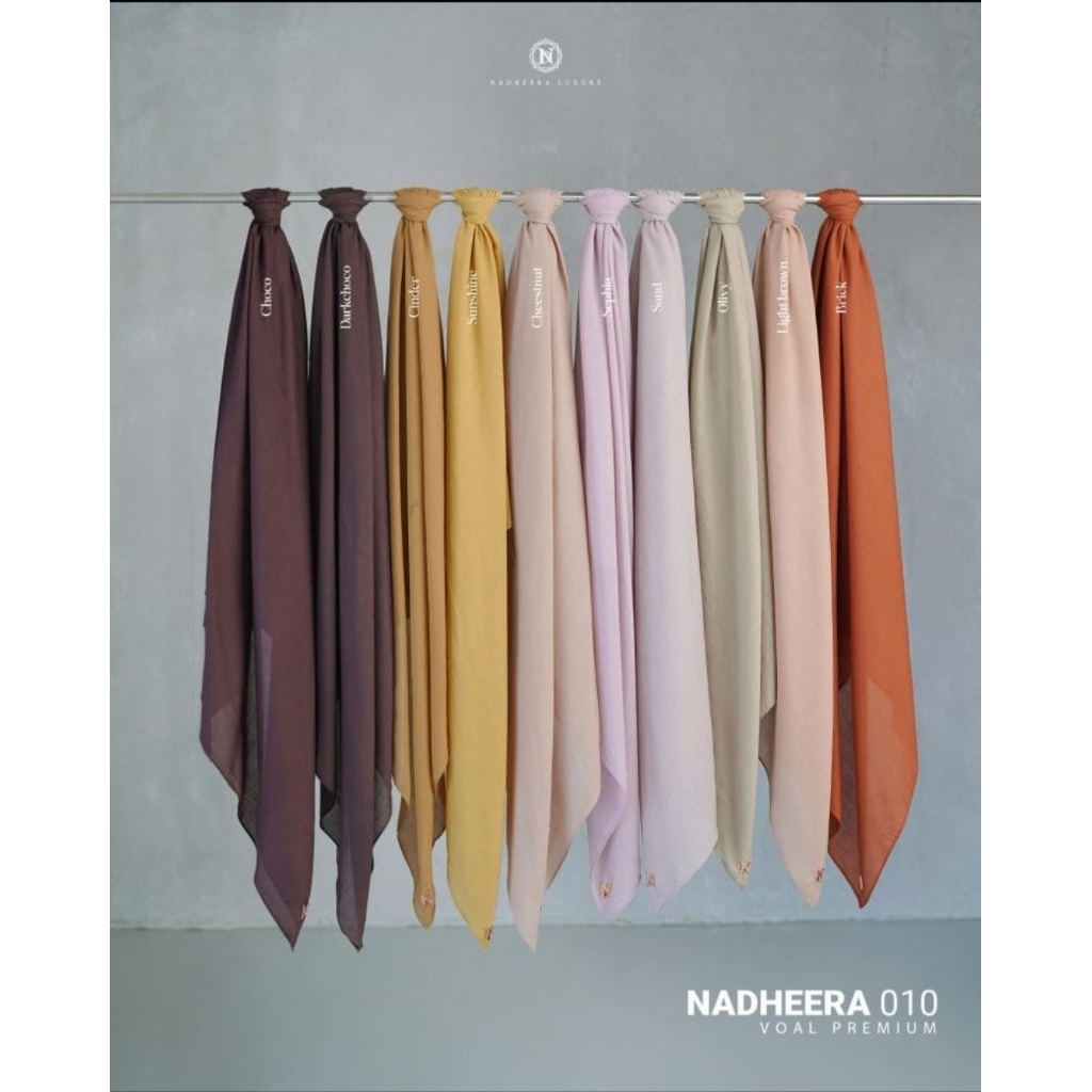 NADHEERA 010  NADHEERA LUXURY HIJAB