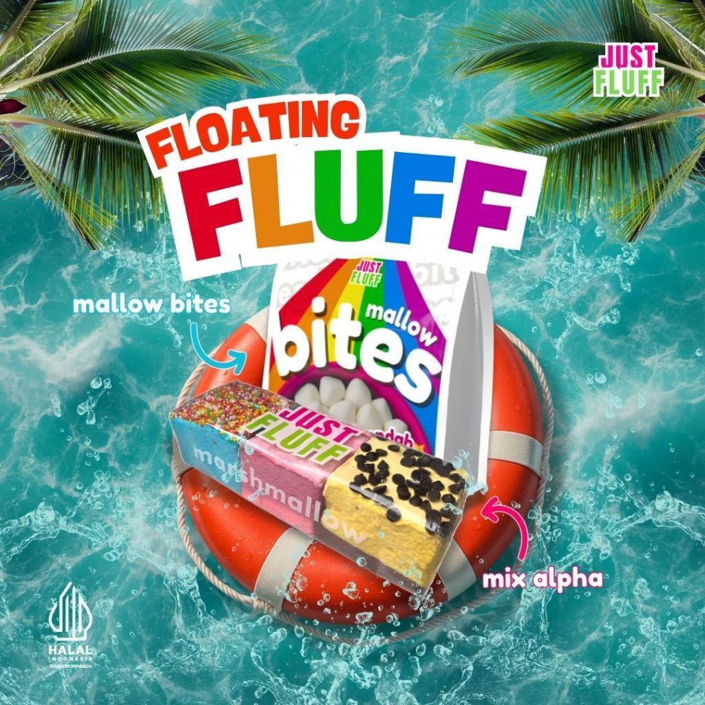 

[BUY 1 GET 1] FLOATING FLUFF MARSHMALLOW JUSTFLUFF [HALAL]