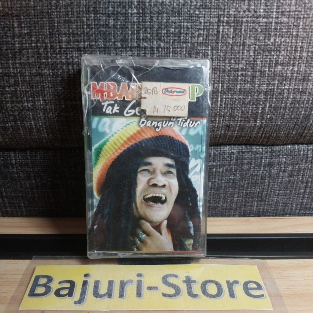 Kaset Pita "Mbah Surip"/Segel/Mika depan pecah,Kaset aman/