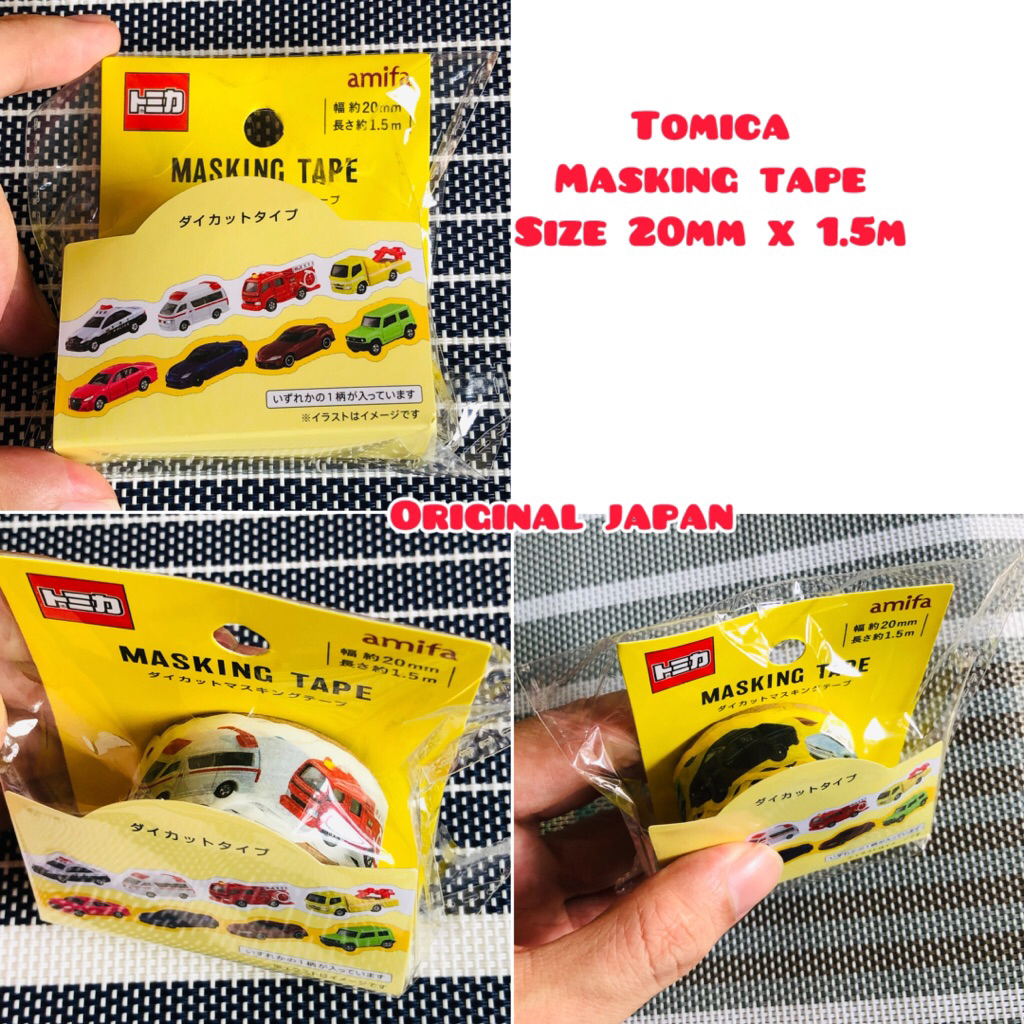 

tomica masking tape selotip kertas decoration original japan