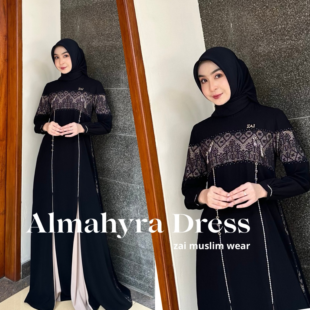 ALMAHYRA DRESS ORIGINAL BY ZAI MUSLIM WEAR