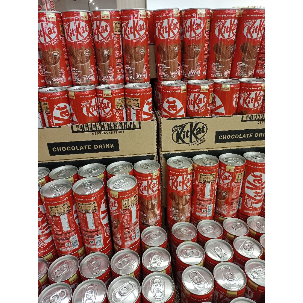 

Nestle Kitkat coklat (minuman coklat) 220ml x 4 kaleng