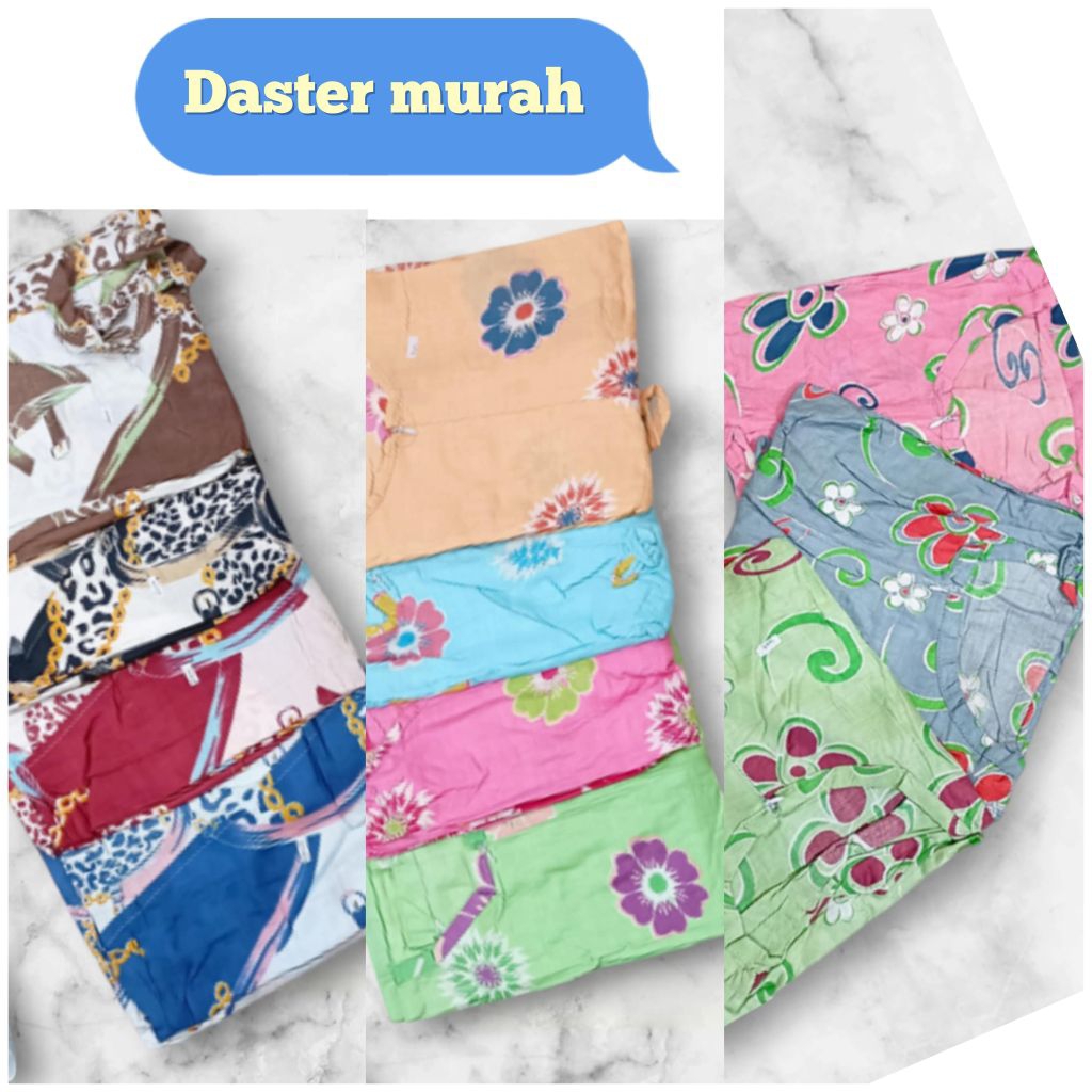(cuci gudang) daster 20ribuan // daster katun rayon adem