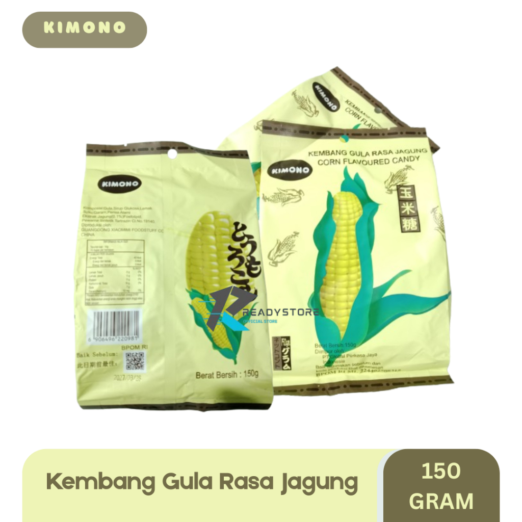 

Kimono Permen Kembang Gula Rasa Jagung 150Gram